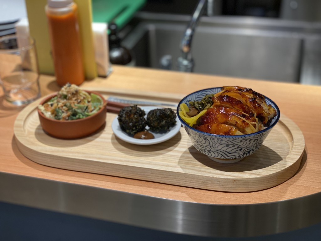 蓋飯組合一人套餐（$158/位）